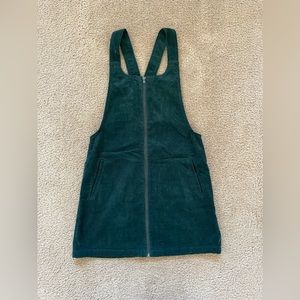 Corduroy Overall Dress